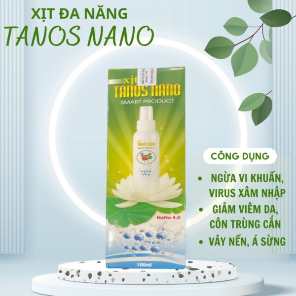 Bình xịt đa năng Tanos Nano 100 ml – Bác sỹ Tài