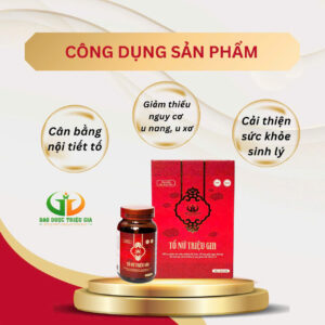 Tố nữ Triệu Gia – Hỗ trợ cải thiện nội tiết tố nữ, rối loạn thời kỳ mãn kinh, tiền mãn kinh.