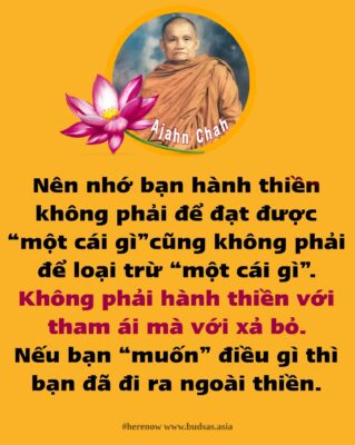 Thiền sư Ajahn Chah hướng dẫn thiền căn bản