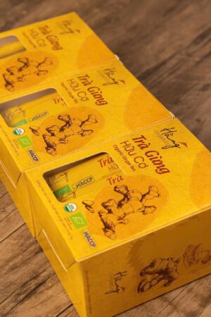 Trà Gừng Hữu Cơ – Hằng Organic 20 gói x 5g