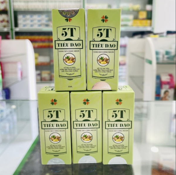 Tinh Dầu Xoa Rốn Tiêu Dao – Giúp Ngủ Ngon