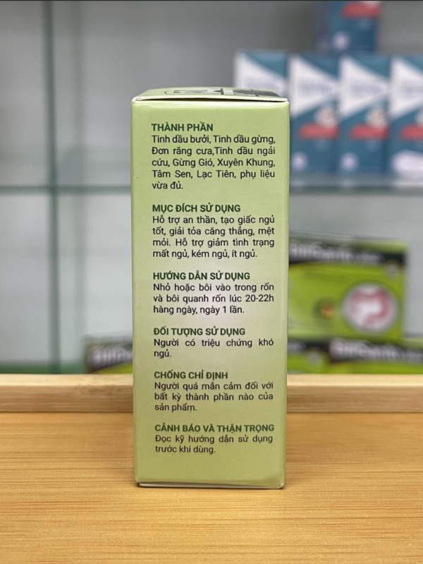Tinh Dầu Xoa Rốn Tiêu Dao – Giúp Ngủ Ngon