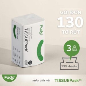 Khăn giấy khô FUDO – làm từ 100% sợi tre