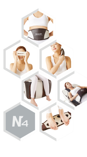 Thiết bị giường nhiệt massage công nghệ cao NUGA BEST N4 Hàn Quốc