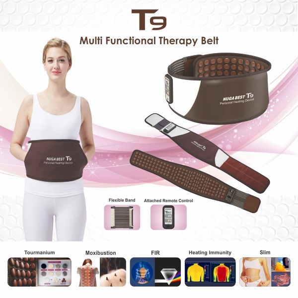 Đai trị liệu nhiệt đa chức năng Nuga Best T9