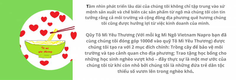 Mì Ngô Vietnam Napro không biến đổi gen và không chứa Gluten