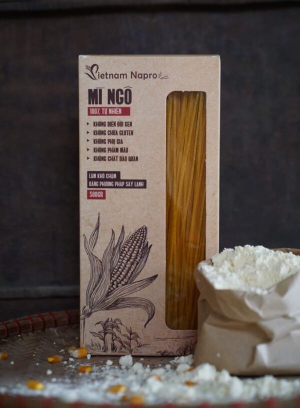 Mì Ngô Vietnam Napro không biến đổi gen và không chứa Gluten