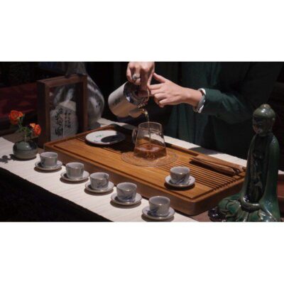 KHAY TRÀ TRỐNG ĐỒNG YÊU TRÀ VIỆT