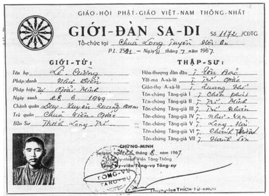 BÀI LUẬN KHẢO HẠCH THỌ GIỚI SA-DI